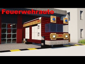 Minecraft Feuerwehrauto bauen | Tutorial | TheMoGamer