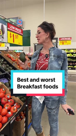Which breakfast foods do you eat? ****************** All my GLO protein flavors shipping now! 🔗 Tap the link below to my TikTok shop! 💥Free shipping on all orders! ****************** The breakfast aisle in grocery stores is really just sugar loaded processed foods that are high in processed carbs, sugars, and synthetic ingredients. And we wonder why we get tired an hour after we eat and reach for the energy drink. Start your day with whole foods that are at the end of my video, or my GLO Prote