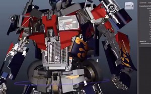 maya骨骼动画-汽车动画