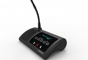 [Hot Item] Vissonic Wireless Conference System Digital Audio Voting Microphone with Channel Selector