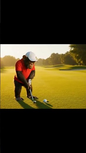 Monkey Hits a Hole-in-One! | Golf Legend in Action