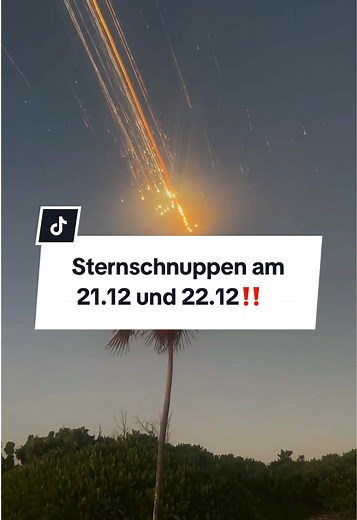 Ursiden Sichtung am 21. und 22. Dezember!