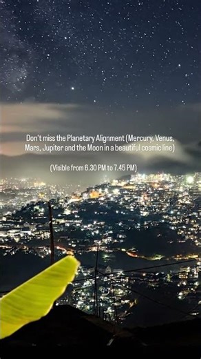 Set your alarm and look up 🌌 #shorts