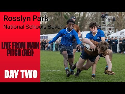 LIVE | Rosslyn Park national schools sevens 2025 | day two