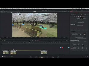 【DaVinci Resolve 15】3.8 Fusion／3Dマッチムーブ（Camera Tracker）