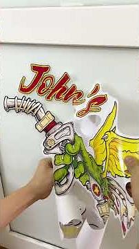 How to Apply Large Vinyl Decals Using the Wet Method: Bubble-Free and Secure in 24 Hours