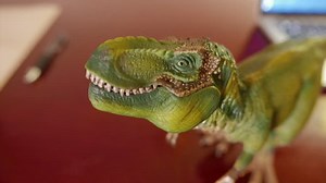 Stop-motion Animation Dinosaur T-rex Figurine Office Stock Footage Video (100% Royalty-free) 9406598 | Shutterstock