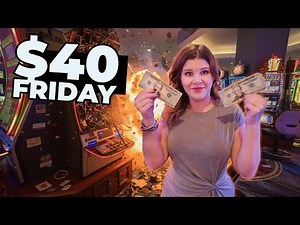 I Tried the $40 Slot Strategy at the Office in Las Vegas!