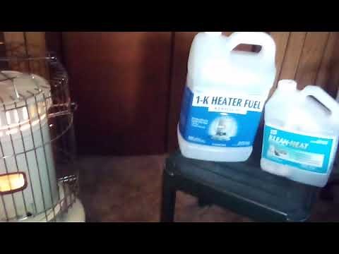 1K kerosene vs Klean Heat fuel in kerosene heaters