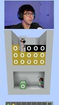 INSANE IMPOSSIBLE WORDLE TRAP😂Minecraft Wordle VS GF #minecraft #shorts #minecraftshorts
