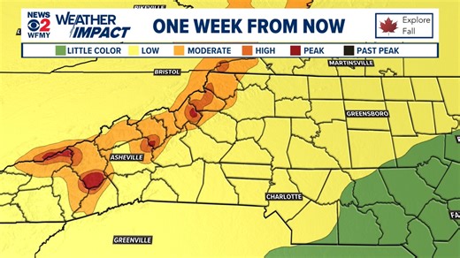 Fall Foliage: When's the best time to visit the NC Mountains?