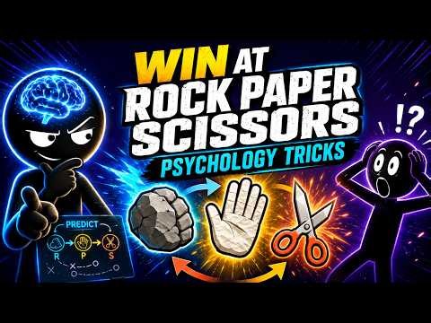 How to Win Rock Paper Scissors Using Psychology