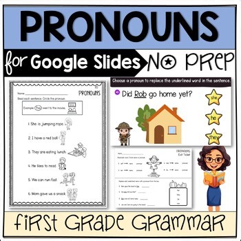 Grammar for Kids | Pronouns Mini Lesson and Activities