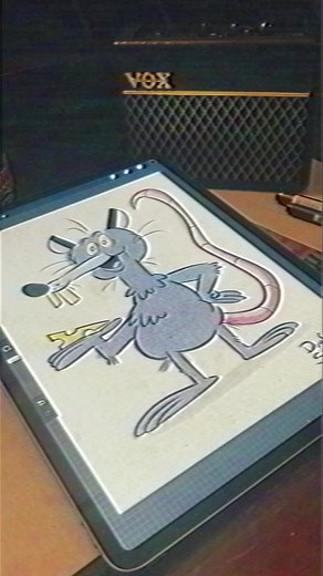 Rats Come to Life in Cartoon Animation