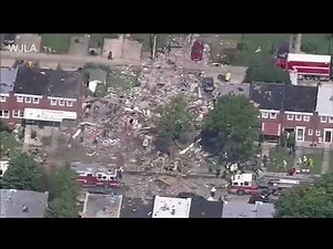Baltimore explosion: Gas explosion in Baltimore levels 3 homes; 1 killed, several injured