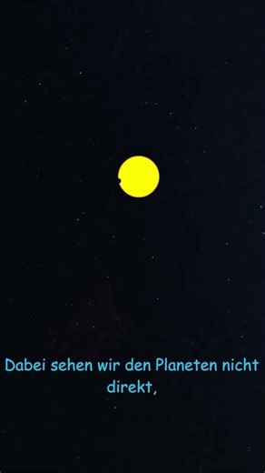 Exoplaneten entdecken mit der Transit-Methode