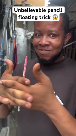 Incredible pencil floating trick 😱 #tricks #shorts #fyp