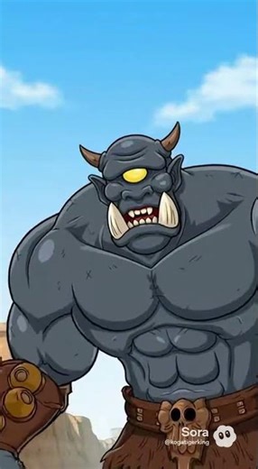 Hercules fights a Cyclops #soraai