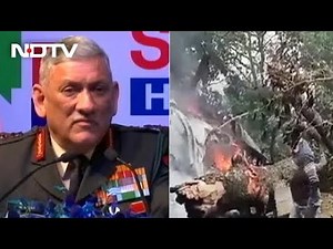 Defence Chief General Bipin Rawat, Wife Among 13 Killed In Chopper Crash