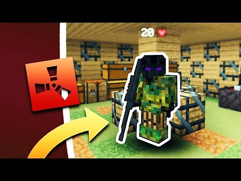 RUST IN MINECRAFT #1 - THE BEST SOTW OF ALL TIME... | Minecraft Rust Survival