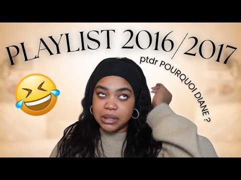 Je RÉAGIS à mes ANCIENNES PLAYLIST 2016/2017 😭 ( les choses de la honte )