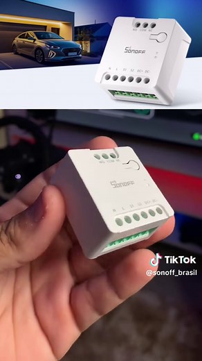 Solução Inteligente para Garagens com SONOFF MINI-D
