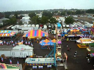 Riding the Double Ferris Wheel @ the MN State Fair