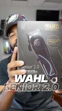 Wahl Senior 2.0 unboxing – the clipper everyone keeps asking about #wahlclippers #barberlife #tools
