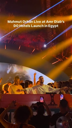 Amr Diab officially launched his new hospitality brand, DO Hotels, with a special event in Cairo featuring a live performance by Turkish DJ and producer Mahmut Orhan. The night brought together music, culture, and lifestyle in one exclusive celebration—marking the beginning of a new chapter for luxury experiences led by the Egyptian superstar. Stay tuned to @cairospots for more from Egypt’s entertainment and hospitality scene. | Cairo Spots