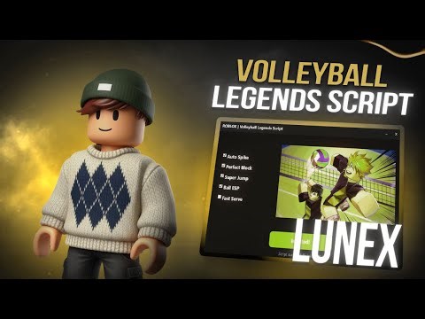Roblox Volleyball Legends Script | Hitbox, Esp, Auto Bump, Auto SPIN, (Mobile & PC) | UPDATE