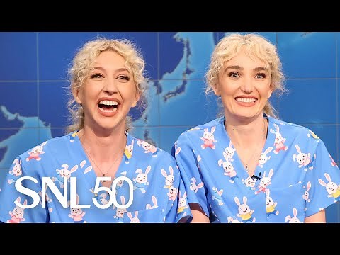 Weekend Update: Twins Bridgette and Paula Powers on Why Americans Should Move to Australia - SNL