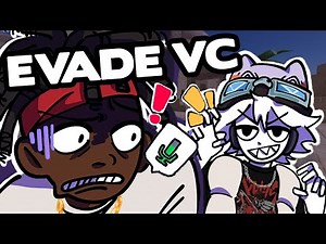 Try not to LAUGH at these EVADE VC CLIPS! | ROBLOX Funny Moments