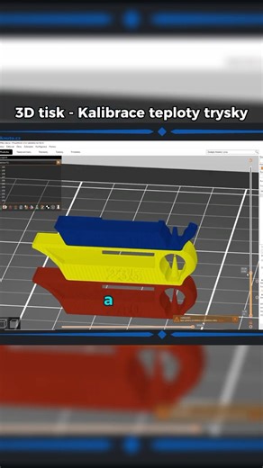 3D tisk - kalibrace teploty trysky