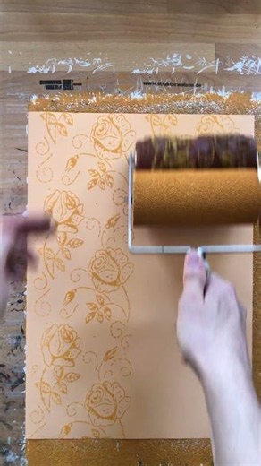 Autumn Roses: Pattern Roller 0301 MSS