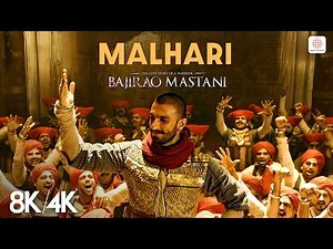 Malhari - 8K/4K Music Video | Ranveer Singh | Vishal Dadlani | Bajirao Mastani