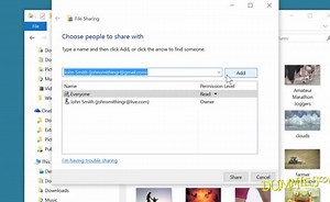 Sharing Windows 10 Folders and Libraries with Specific Users