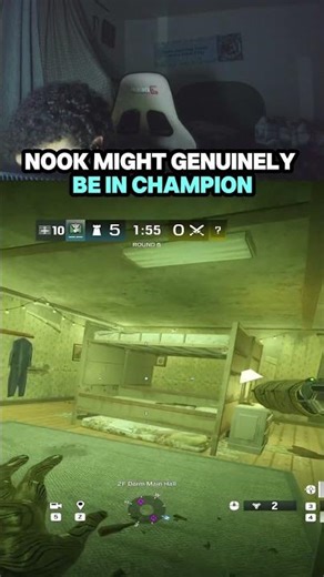 Nook Might Genuinely Be In Champion #r6 #r6siege #r6clips #rainbow6siege