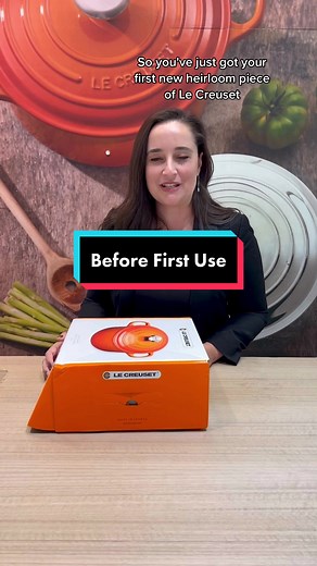 How to Prepare Your New Le Creuset Cookware for First Use
