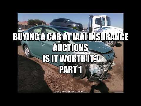 Buying a Car with IAAI Insurance Auction. Is it worth it? Part 1