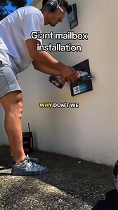 1.4K views | How to install mailbox #handyman #DIY #tools #creativetiktok #learnonfacebook | Mr Handy Man | Facebook