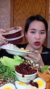 Noj Kua Txob Jeow Bong Laos 😁😁🌶🌶🙏 Xav Tau Sau Ntawd Rau kuv os.. | Maiv Nyiaj