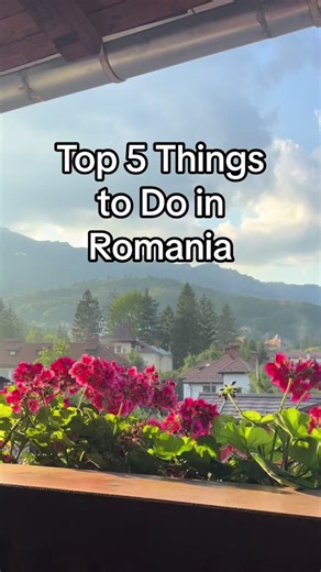 Romania is one of the most beautiful countries we’ve been too - it’s such an underrated travel destination. Here are our top 5 favorite things we did there!! If you want to read more about any of these things or learn more about visiting Romania, check out our blog 🤩 (link in bio) #romania #thingstodo #adventure #carpathians #salinaturda #pelescastle #thermespa #sibiu #visitromania #fyp