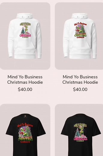 Shop with me this Christmas 🎄 #fourthwall #glamdesigns #onlinestore @Fourthwall