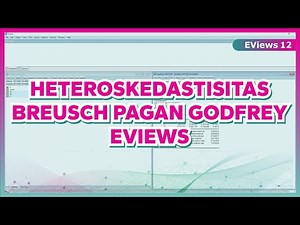 CLASSICAL ASSUMPTION TEST EVIEWS: BREUSCH PAGAN GODFREY HETEROSKEDASTICITY TEST EVIEWS