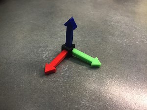 3 Axis Cartesian Coordinate Frame #3DThursday #3DPrinting