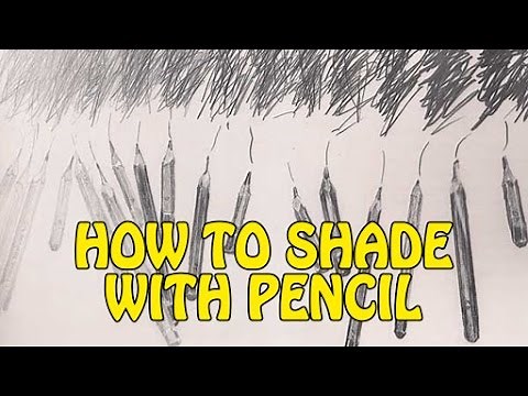 How To Shade With Pencil | Pencil Shading For Kids | Drawing Exercises | Basic Drawing Lessons