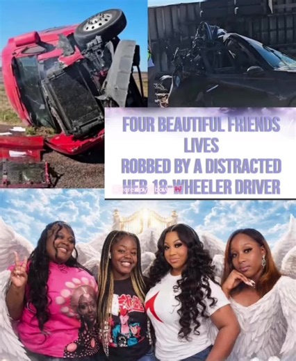 Myunique Johnson, 20, Lakeisha Brown, 19, Breanna Brantley, 31, and Taylor White, 28, were traveling south on U.S. Highway 87, Texas, in a Nissan Altima on Nov. 5, 2025. Guadalupe Daniel Villarreal, 39, was driving an 18-wheeler behind them the lawsuit states. Villarreal was speeding, inattentive, and failed to control his truck before hitting the women's car. Johnson was driving slowly due to a flat tire, all four women suffered catastrophic injuries and died. Attorneys say the lawsuit also acc