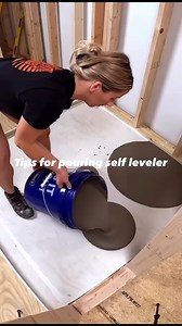 1M views · 10K reactions | Problems pouring self leveler? -‍Self...