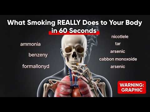 What Smoking REALLY Does to Your Body in 60 Seconds