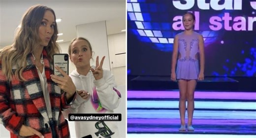 Bec Hewitt's daughter Ava takes over the DWTS stage for an epic performance